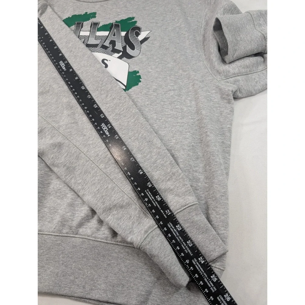 Dallas Stars Sweatshirt Mens XL Gray NHL Hockey Adidas Gray Fleece Crewneck